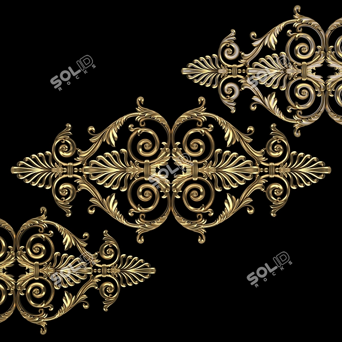 Classy 3D Ornament Design Kit 3D model image 1