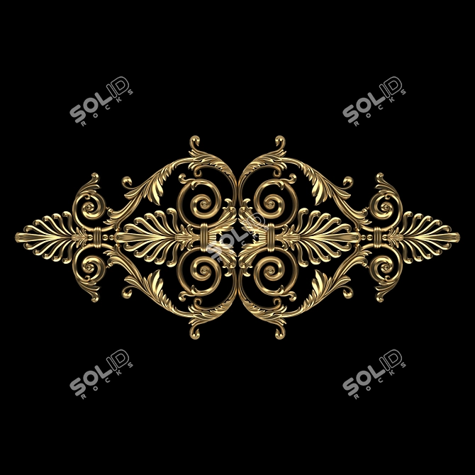 Classy 3D Ornament Design Kit 3D model image 2