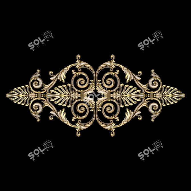 Classy 3D Ornament Design Kit 3D model image 3