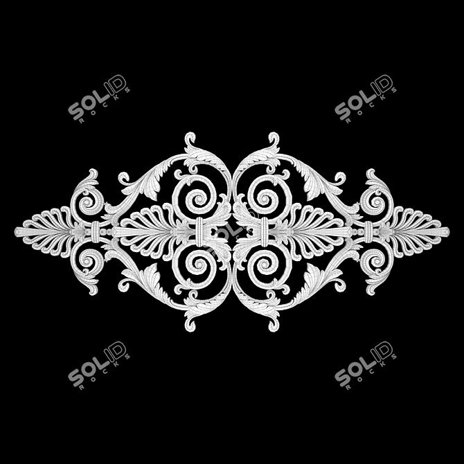 Classy 3D Ornament Design Kit 3D model image 5