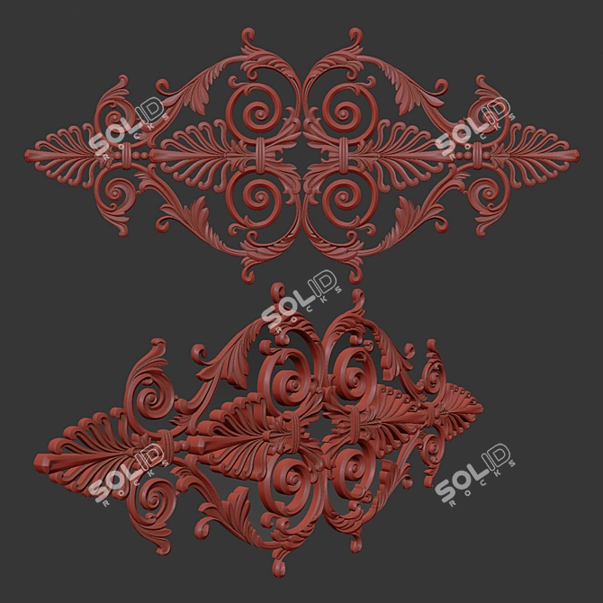 Classy 3D Ornament Design Kit 3D model image 7