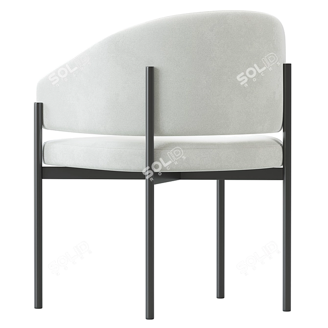 Modern Solana Dining Chair 2014 3D model image 5