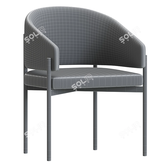 Modern Solana Dining Chair 2014 3D model image 6