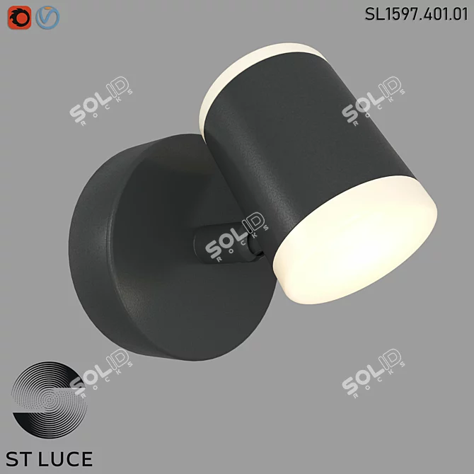 St Luce LED Wall Sconce 3D model image 1