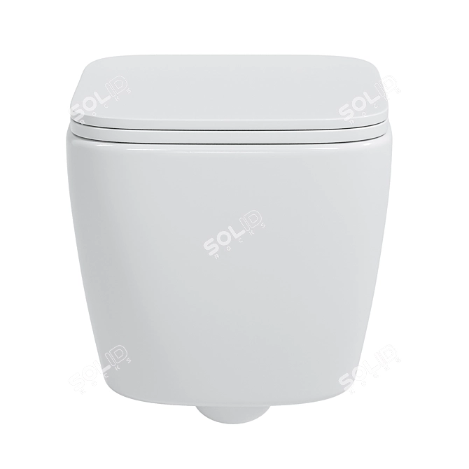 Modern Hanging Toilet Stworki Montre 3D model image 3