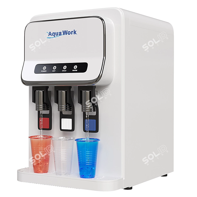 Aquatic Purifier D93-WE Kit 3D model image 3