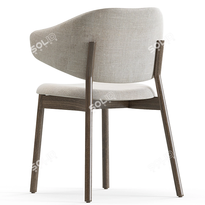 Modern Calligaris Holly Home Chair 3D model image 4