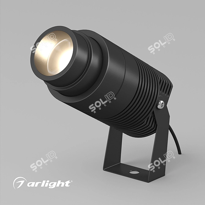 Outdoor LED Spotlight ALT RAY 3D model image 1