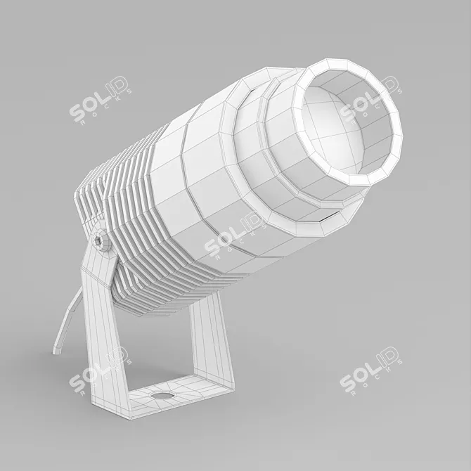 Outdoor LED Spotlight ALT RAY 3D model image 2