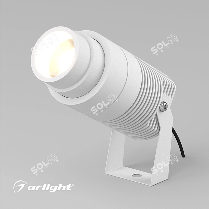 Outdoor LED Spotlight ALT RAY 3D model image 3