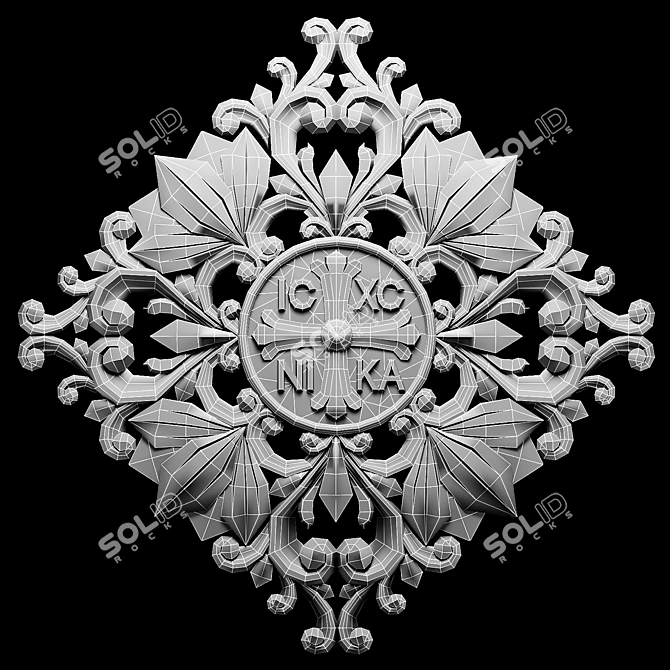 Religious Decor 3D Models Bundle 3D model image 2