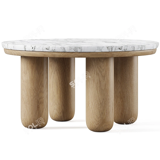 Dual Table Set by Anthology 3D model image 2