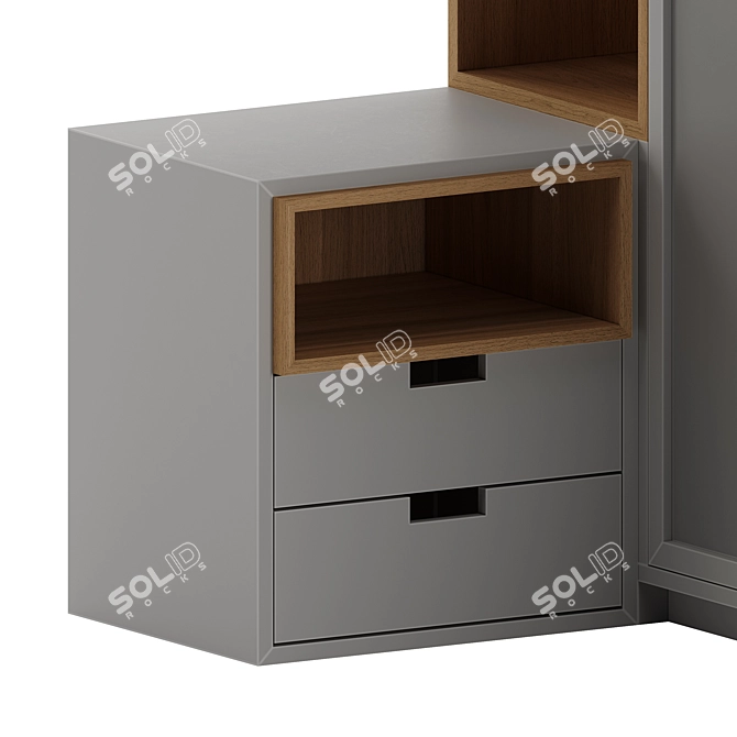  Bedroom Cupboard by Ingriddetalha 3D model image 5