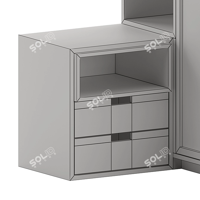  Bedroom Cupboard by Ingriddetalha 3D model image 6