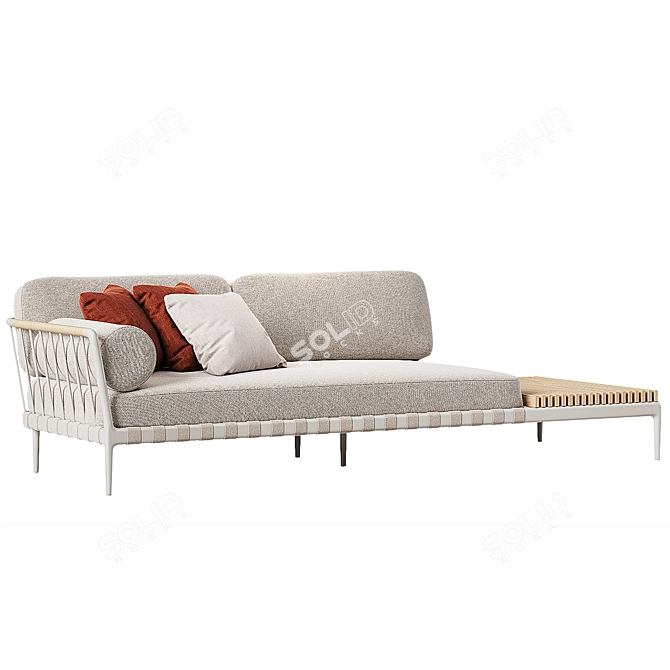 Outdoor VIPP Sofa Set 3D model image 2