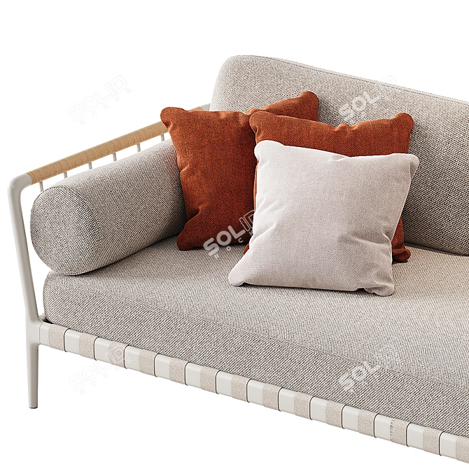 Outdoor VIPP Sofa Set 3D model image 3