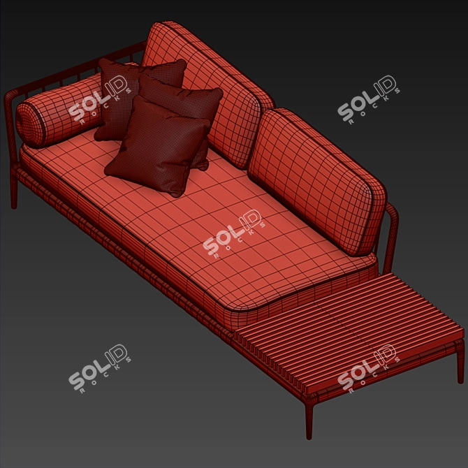 Outdoor VIPP Sofa Set 3D model image 5