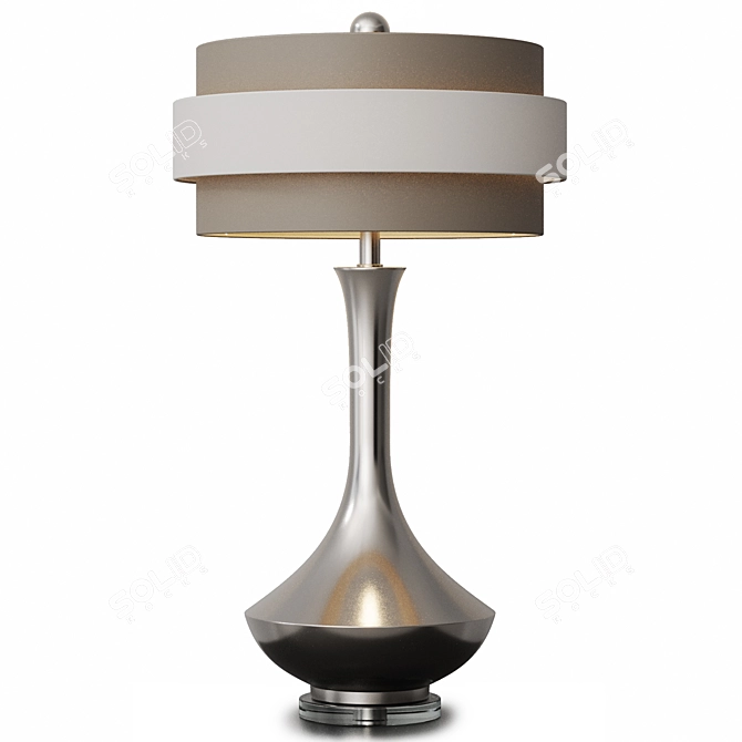 Louvre Home Richard Table Lamp 3D model image 1