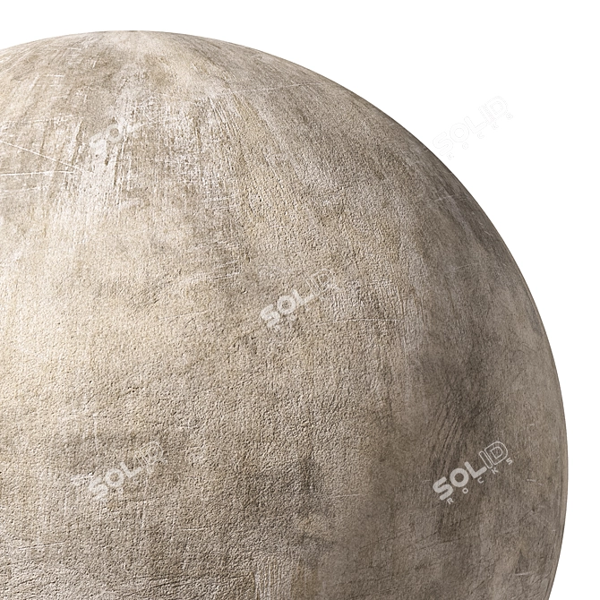 Seamless Plaster 58 Material Texture 3D model image 4