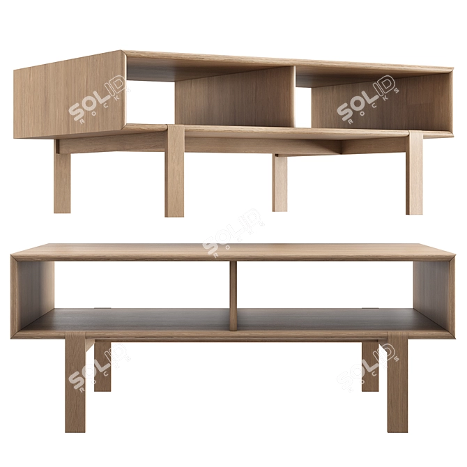 Dantone Home JP Line Coffee Table 3D model image 1