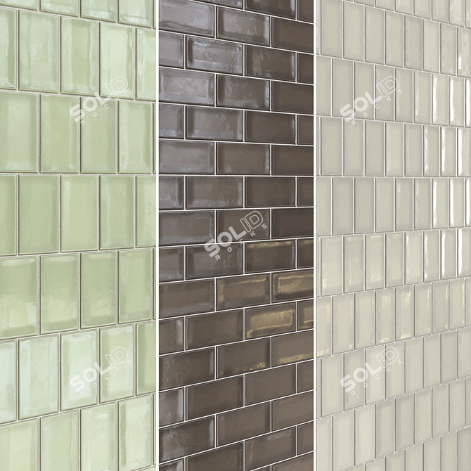 El Barco Ceramic Tile Set 3D model image 2