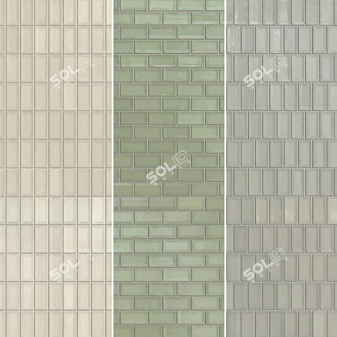 El Barco Ceramic Tile Set 3D model image 4