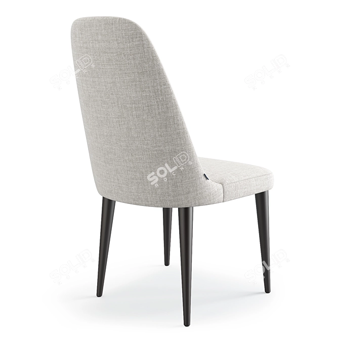 Ervin Lavsit High Back Chair 3D model image 4