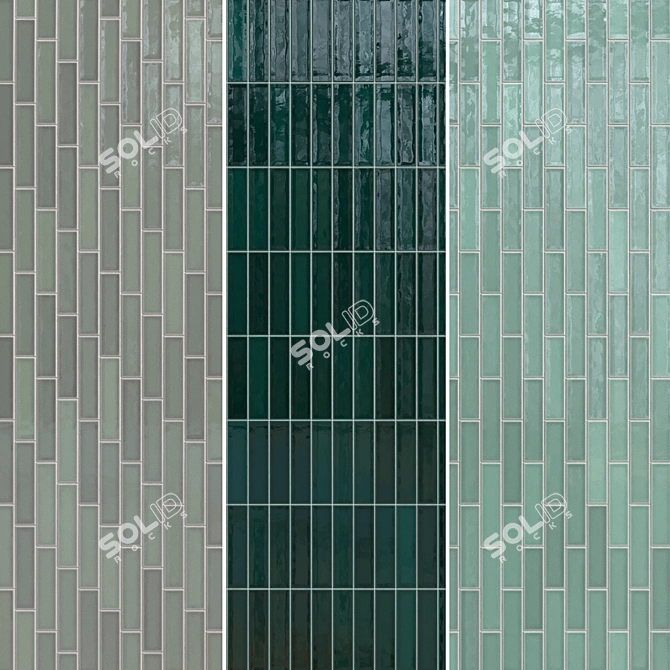 El Barco Acuarela Ceramic Tiles 3D model image 4