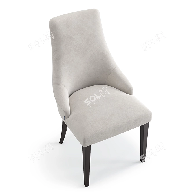 Chris Lavsit Modern Dining Chair 3D model image 3