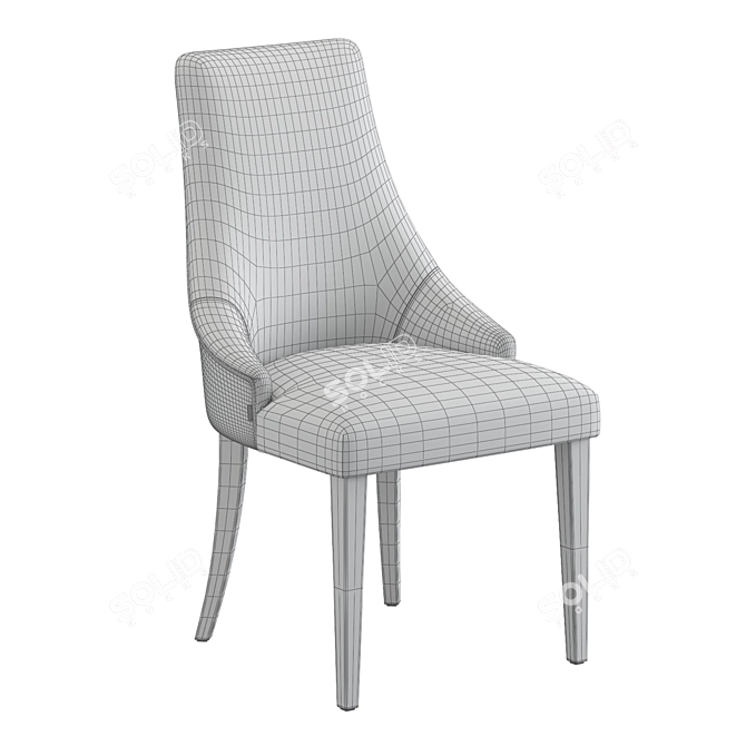 Chris Lavsit Modern Dining Chair 3D model image 5