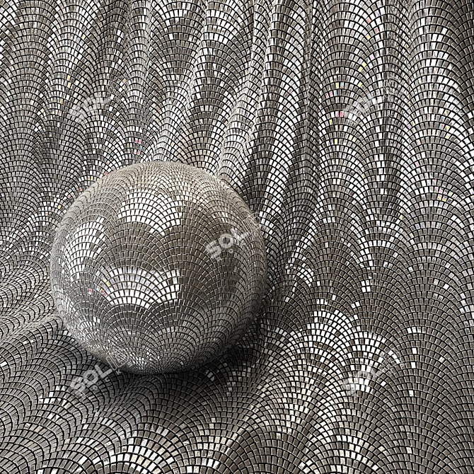 Metal Mesh Fabric Textures (Vol.01) 3D model image 3