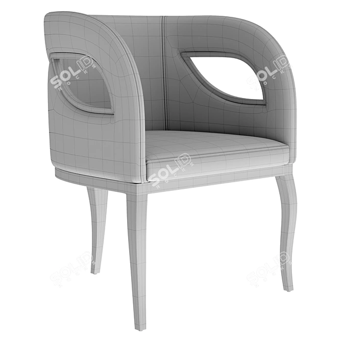 Modern Ergonomic Ice Breaker Chair 3D model image 5