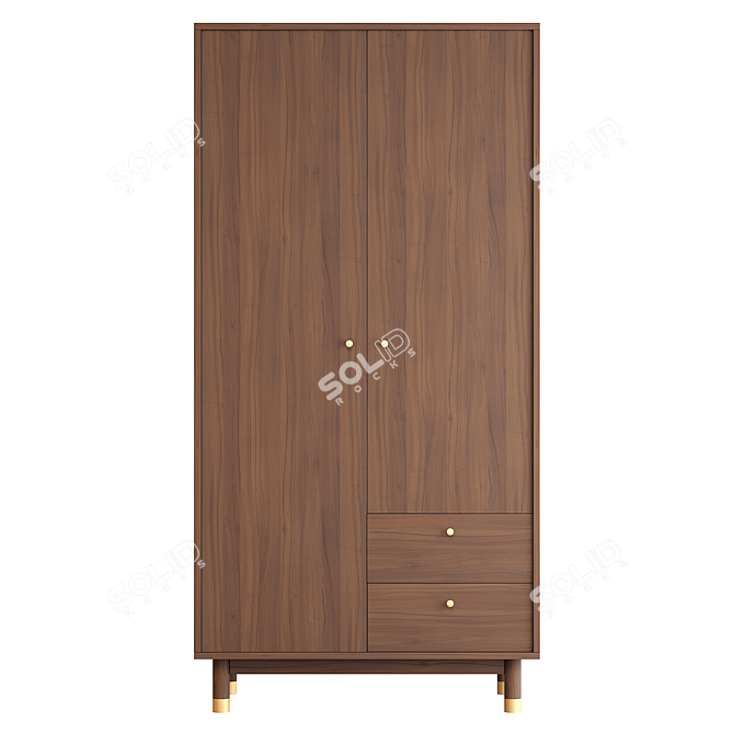 Lambro Cabinet from La Redoute 3D model image 1