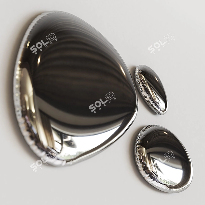  Modern Abstract Mirror Design Tafla 3D model image 8