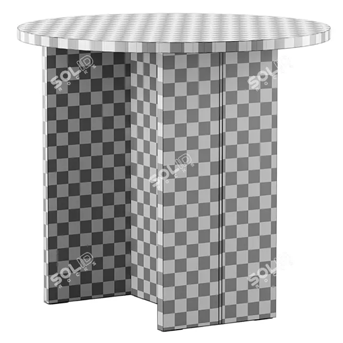 Modern SIMI Side Table Design 3D model image 5