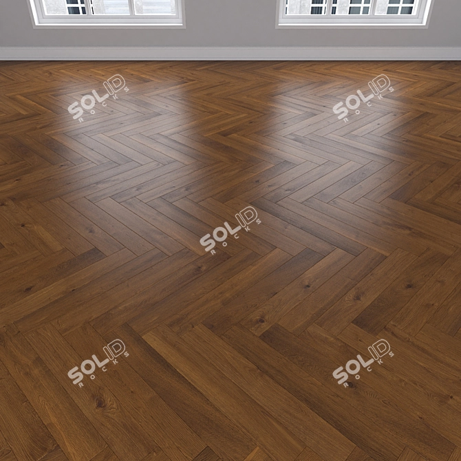 Versatile Oak Parquet Collection 3D model image 3