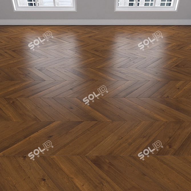 Versatile Oak Parquet Collection 3D model image 4