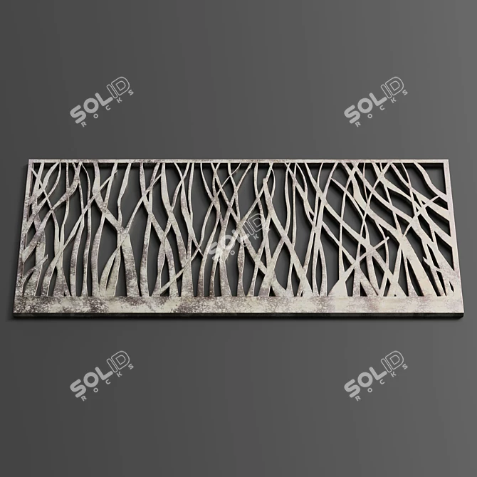 Amadahy Metal Wall Artistry 3D model image 3