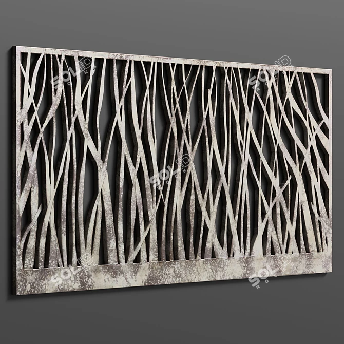 Amadahy Metal Wall Artistry 3D model image 4