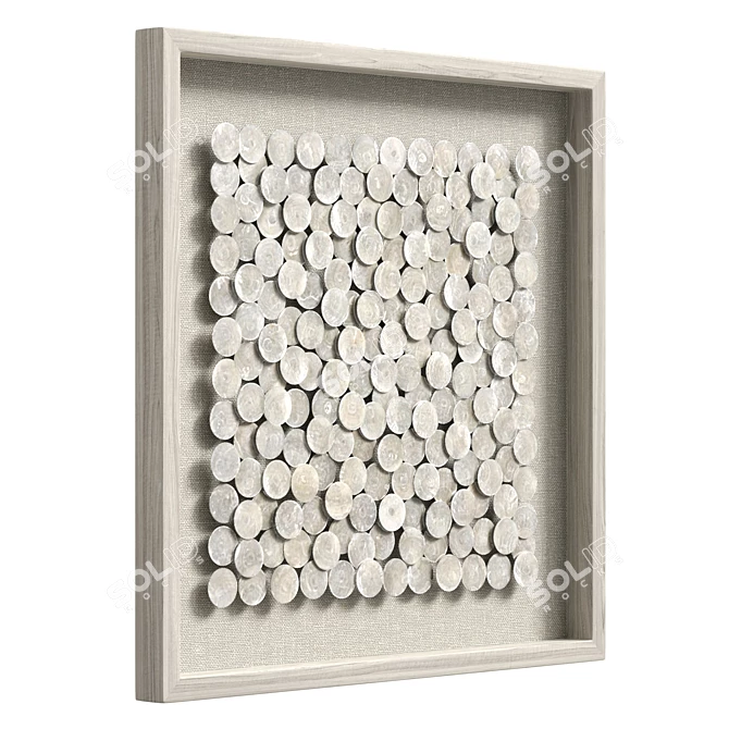 UV Unwrapped Shadow Box Display 3D model image 4