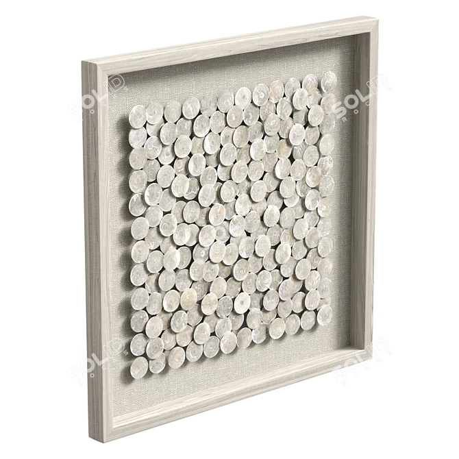 UV Unwrapped Shadow Box Display 3D model image 5