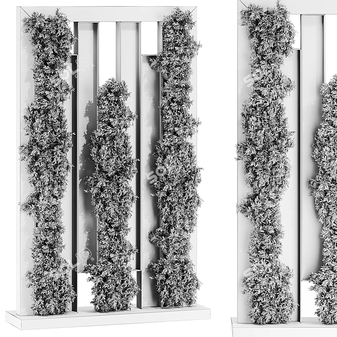 64 Plants Set 3D Model 3D model image 2