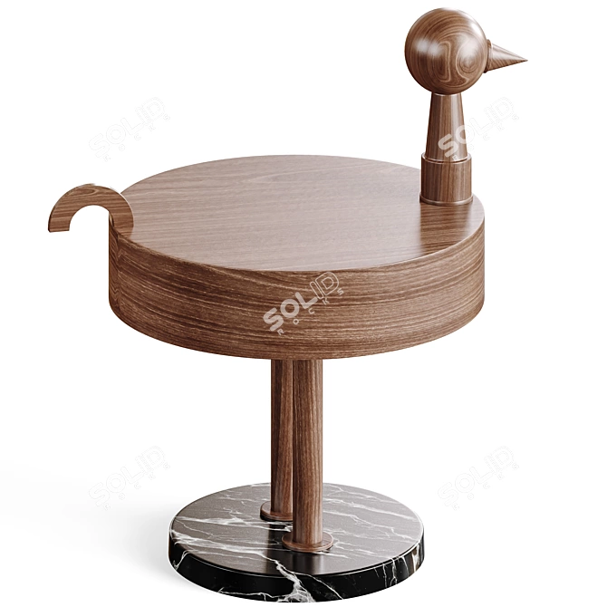 Chic Rara Avis Side Tables 3D model image 4