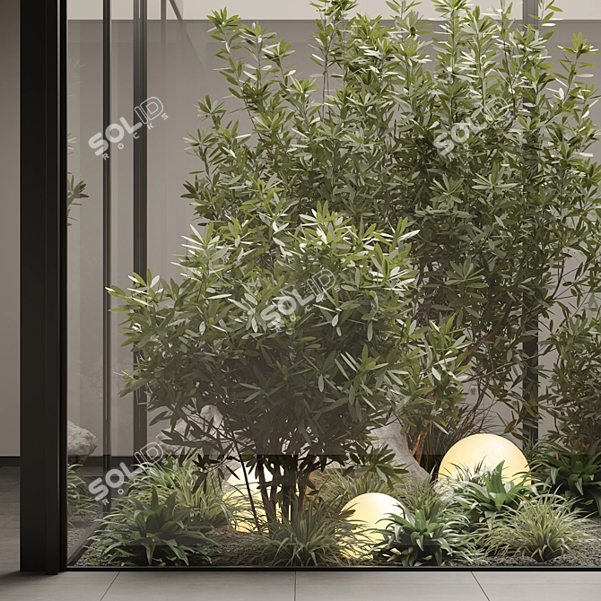 Botanical Bundle 3D Plants Set 3D model image 3