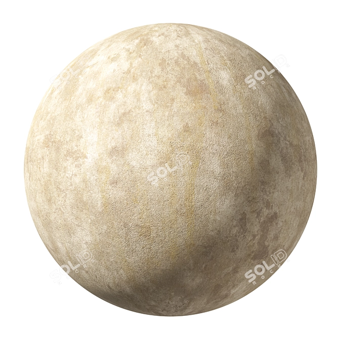 Seamless Plaster Material 60: Vray, Corona + Maps 3D model image 1