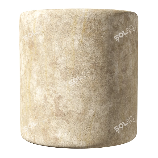 Seamless Plaster Material 60: Vray, Corona + Maps 3D model image 2