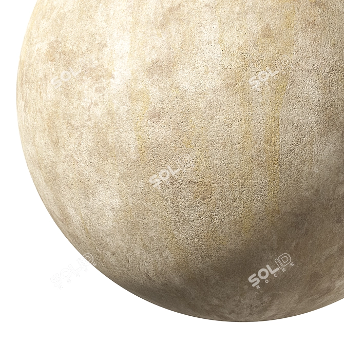 Seamless Plaster Material 60: Vray, Corona + Maps 3D model image 7