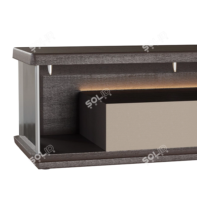 Elegant Modern Kukei 86200 Cabinet 3D model image 3