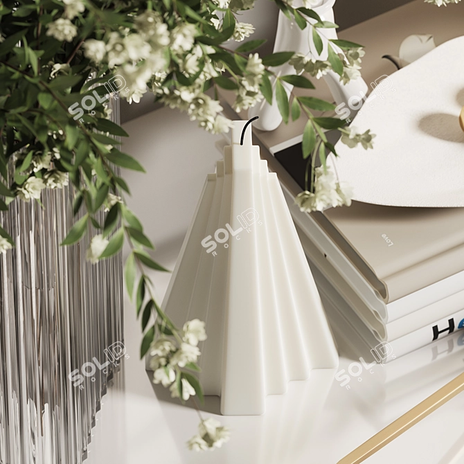 Elegant Decor Set Render Models 3D model image 7