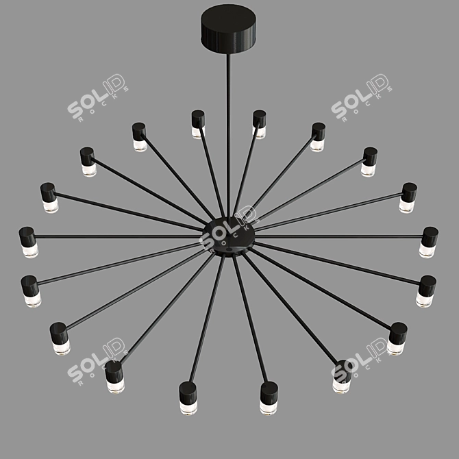 Modern Galileo Pendant Lamps 3D model image 3